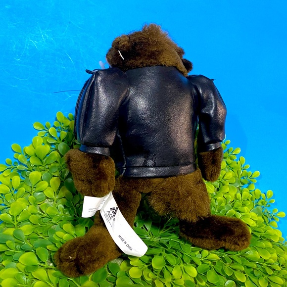 WARNER BROS LOONEY TUNES VTG 90s TASMANIAN DEVIL TAZ WEARING BLACK JACKET 10” - Picture 11 of 12